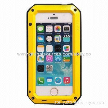 2013 Hot Sale High-quality Multicolor Lunatic Aluminum Metal Waterproof Case for iPhone 5S